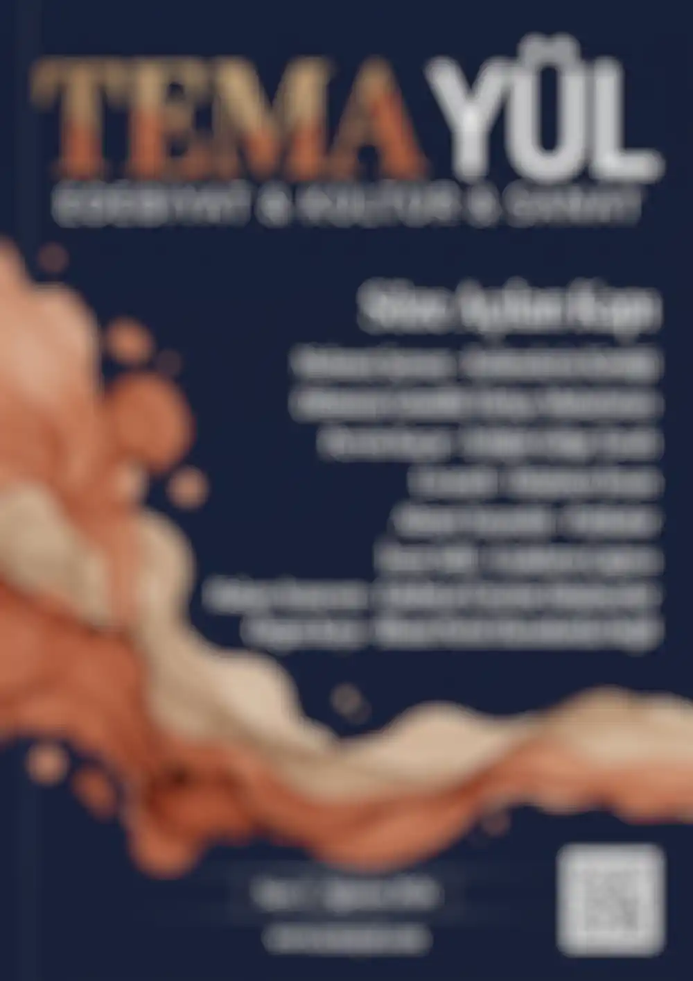 Temayül Dergisi 3. Sayı Kapak Görseli